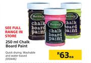 Heritage Chalk Board Paint-250ml Each