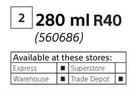 Alcolin Cornice Adhesive-280ml