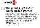 Zinsser Bulls Eye 1-2-3 Water-Based Primer-369g