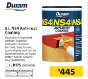Duram NS4 Anti-Rust Coating-5Ltr