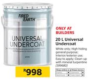 Fired Earth Universal Undercoat-20Ltr