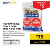 Poolbrite 450g Whamo Shock Extra Blue Value Pack