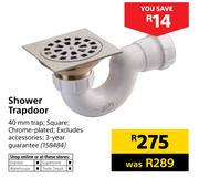 Shower Trapdoor
