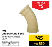 PVC Underground Bend