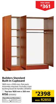 Builders warehouse on sale building cupboards