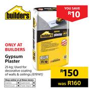 Builders Gypsum Plaster
