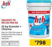 hth 25kg Granular+ Chlorine L146