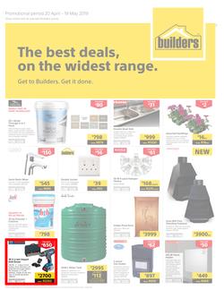 Builders KZN : The Best Deals On The Widest Range (20 Apr - 19 May 2019), page 1