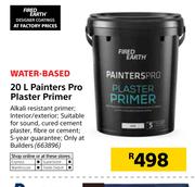 Fired Earth 20Ltr Painters Pro Plaster Primer