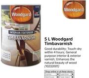Dulux Woodgard 5Ltr Timbavarnish