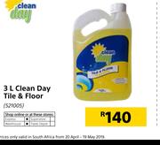 Clean Day 3Ltr Tile & Floor