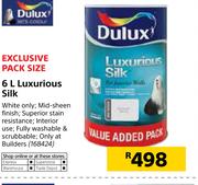 Dulux 6Ltr Luxurious Silk