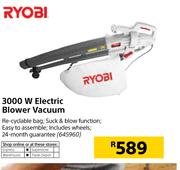 Ryobi 3000W Electric Blower Vacuum