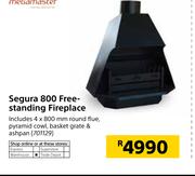 Megamaster Segura 800 Free Standing Fireplace