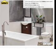 Builders 550mm Mahogany Vanity Cabinet Combo-Each