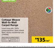 Van Dyck Cottage Weave Wall-To-Wall Carpet Range-Per Sqm