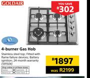 Goldair 4 Burner Gas Hob