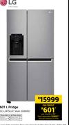 LG 601Ltr Silver Fridge GC-L2475LUV