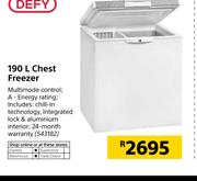 Defy 190Ltr Chest Freezer