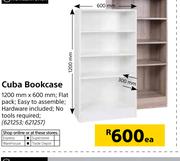 Home & Kitchen Cuba Bookcase 1200mm x 600mm-Each