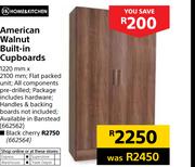 Home & Kitchen American Walnut Built In Cupboards-1220mm x 2100mm