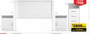 Home & Kitchen White Tallboy 450mm x 450mm x 120mm