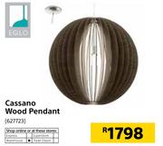 Eglo Cassano Wood Pendant