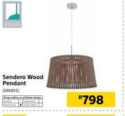Eglo Sendero Wood Pendant 646855