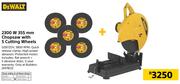Dewalt 2300W 355mm Chopsaw With 5 Cutting Wheels DZ87ZOV