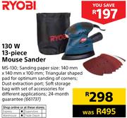 Ryobi 130W 13 Piece Mouse Sander