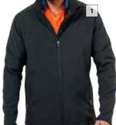 Beck Black Softshell Jacket