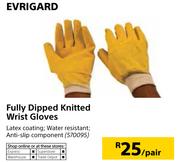 Evrigard Fully Dipped Knitted Wrist-Per Pair