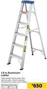 Aluminium 1.8m Ladder
