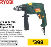 Ryobi 710W 13mm Handyline Impact Drill HID710