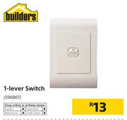 Builders 1 Lever Switch