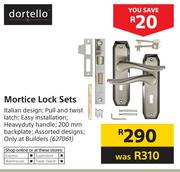 Dortello Mortice Lock Sets