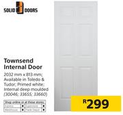 Solid Doors Townsend Internal Door-2032mm x 813mm