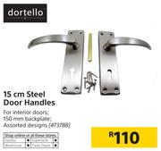 Dortello 15cm Steel Door Handles