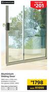 Home & Kitchen Aluminium Sliding Door-1800mm x 2100mm