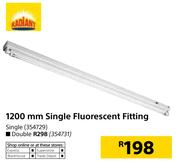 Radiant 1200mm Single Fluorescent Fitting 