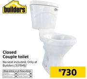 Builders Closed Couple Toilet