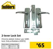 Builders 2 Lever Lock Set