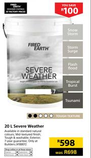 Severe Weather Fired Earth Exterior Paint Colours Fired Earth 20ltr Severe Weather M Guzzle Co Za