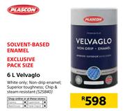 Plascon Velvaglo Solvent Based Enamel-6Ltr