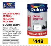 Dulux Gloss Solvent Based Enamel-6Ltr
