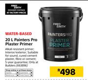 Fired Earth Painters Pro Plaster Primer-20Ltr