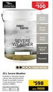 Fired Earth 20Ltr Severe Weather