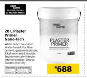 Fired Earth Plaster Primer Nano Tech-20Ltr