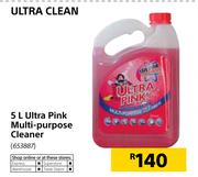 Ultra Clean Ultra Pink Multi Purpose Cleaner-5Ltr