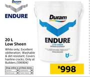 Duram Endure 20Ltr Low Sheen